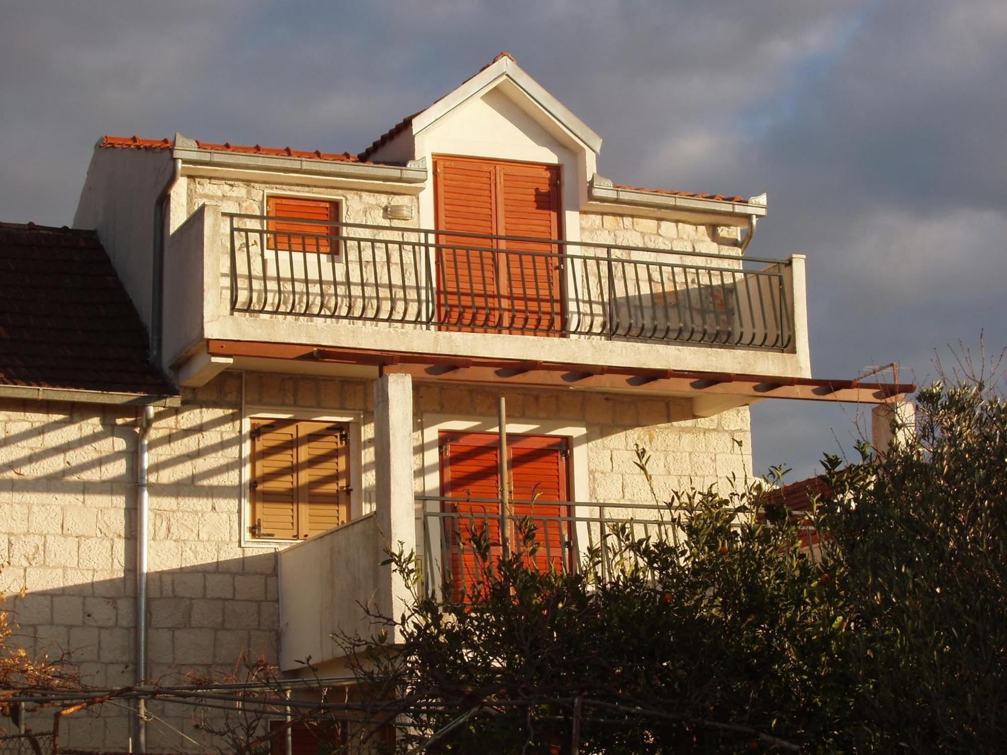 Sea View Apartment In Okrug Donji With Balcony Donji Okrug  Eksteriør billede